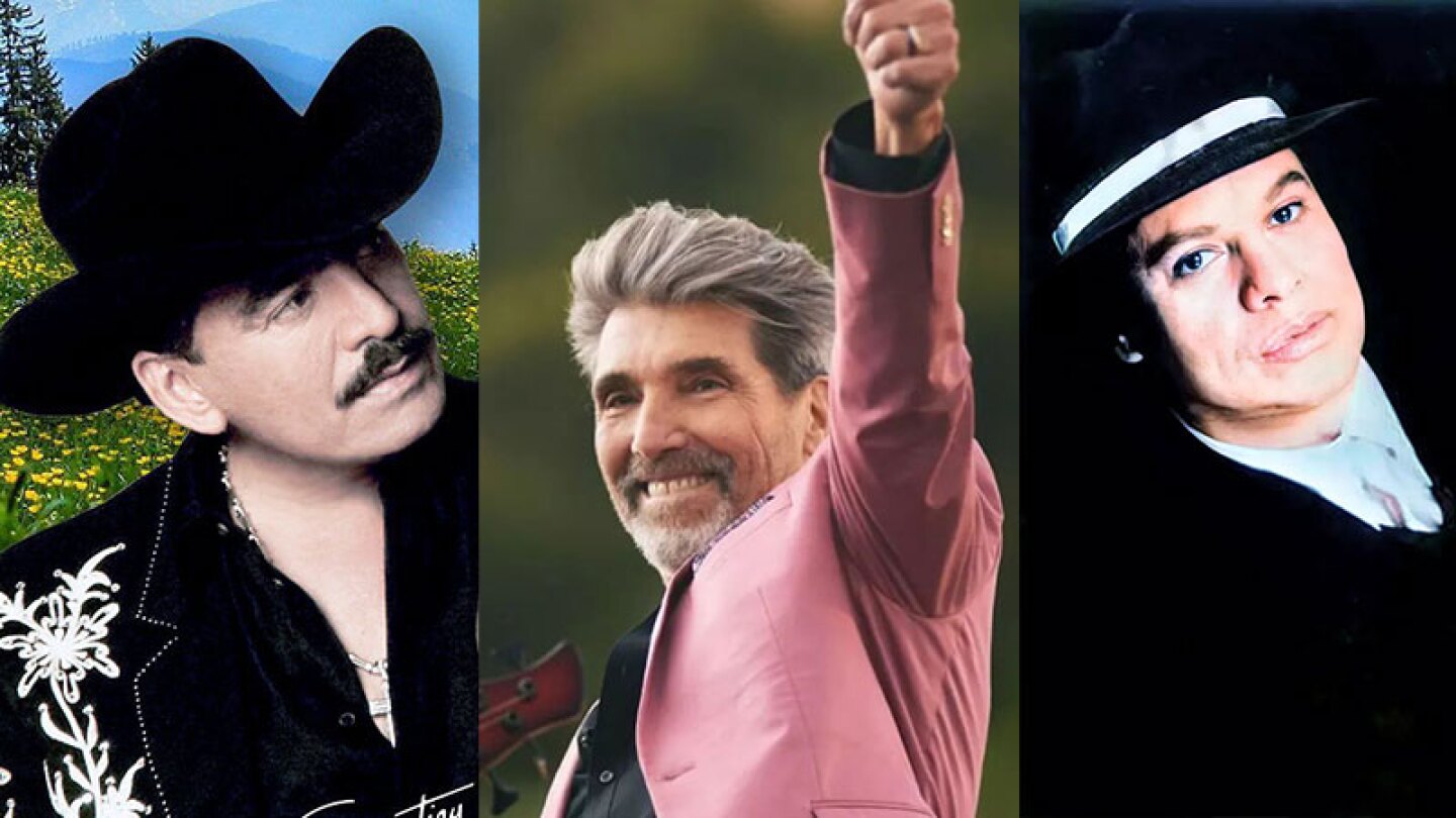 Foto de la gran amistad de Juan Gabriel, Joan Sebastian y Diego Verdaguer.