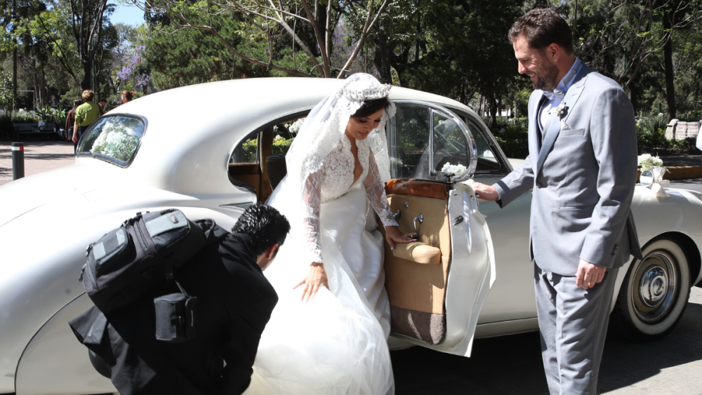 Aleida Núñez boda por la iglesia
