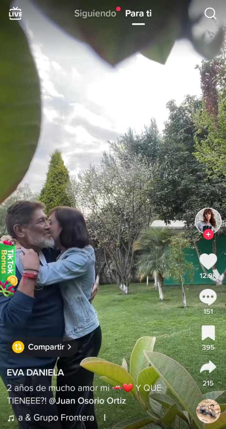 Novia de Juan Osorio le dedica romántico video al productor: “Dos años de mucho amor”