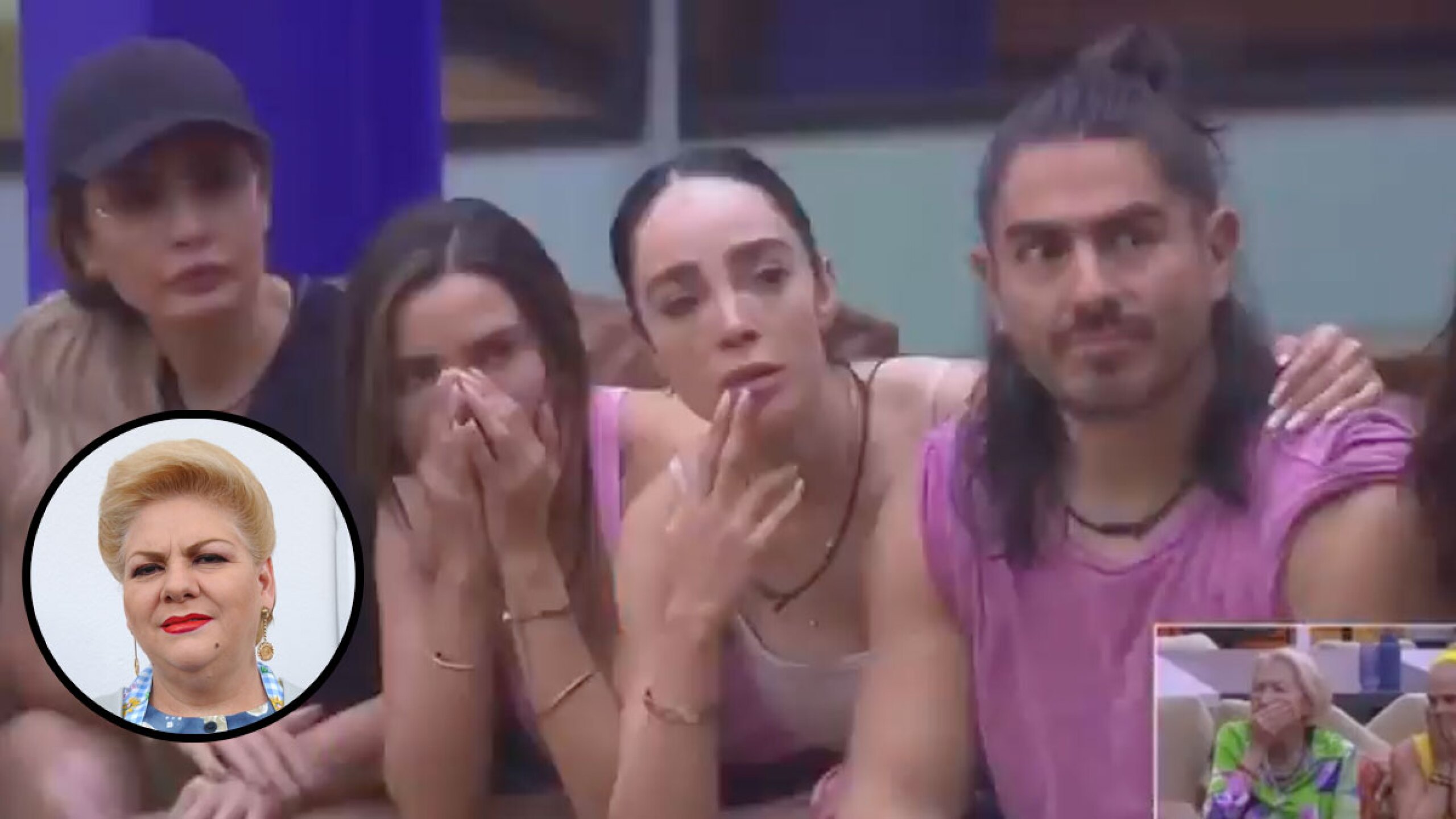 La casa de los famosos All-stars reaccionan a la muerte de Paquita
