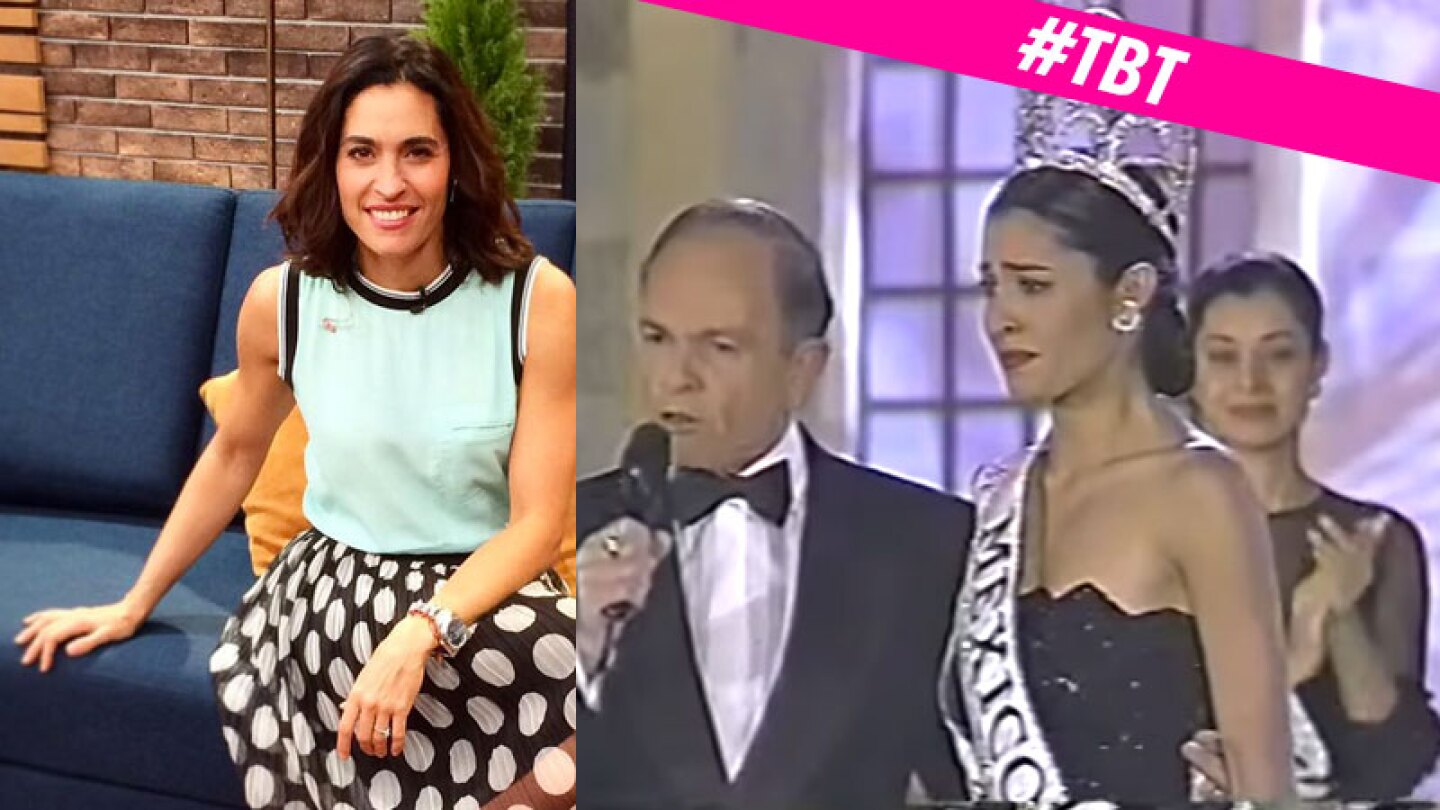 Luz María Zetina cuando ganó Nuestra Belleza.