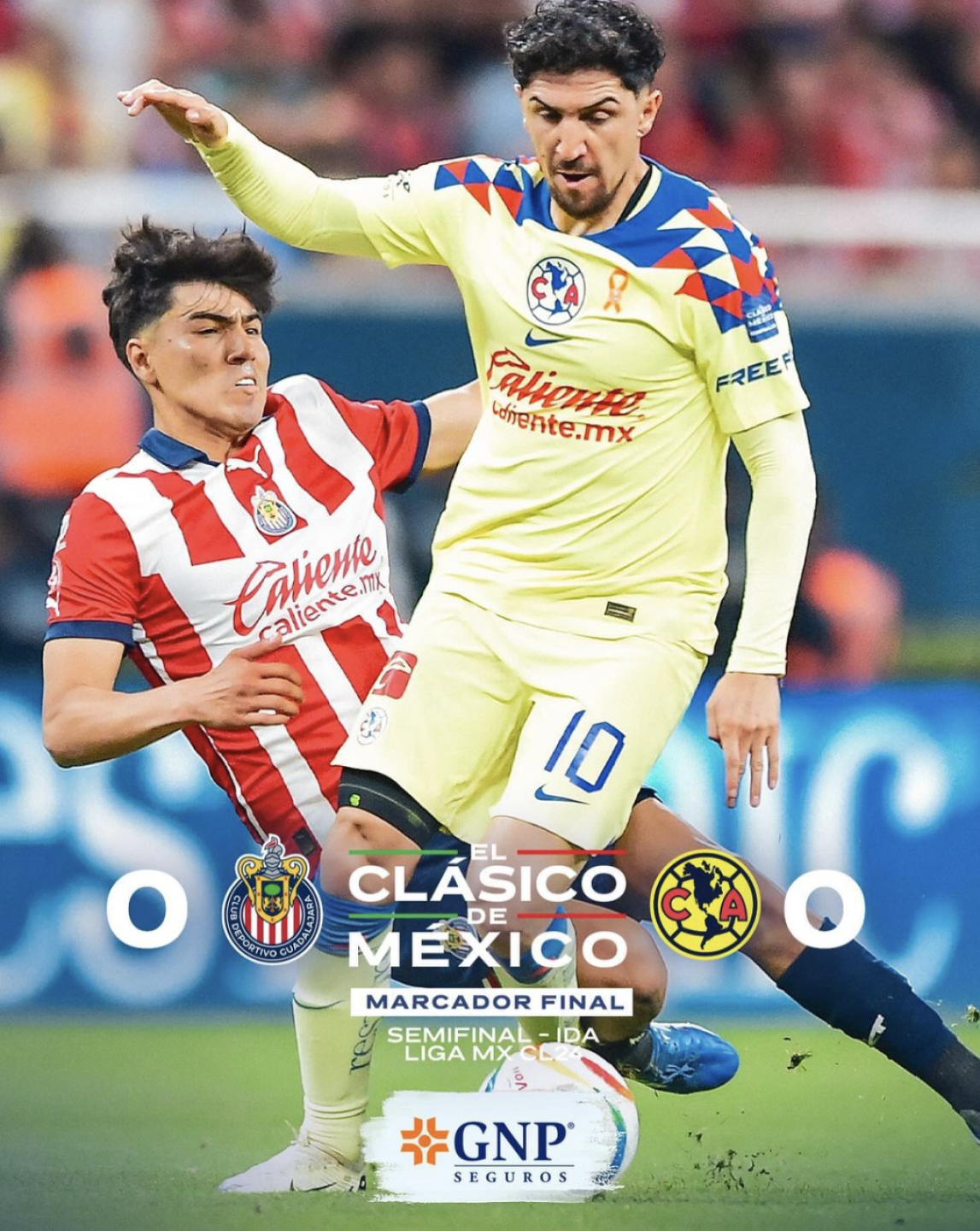 América vs. Chivas primera vuelta