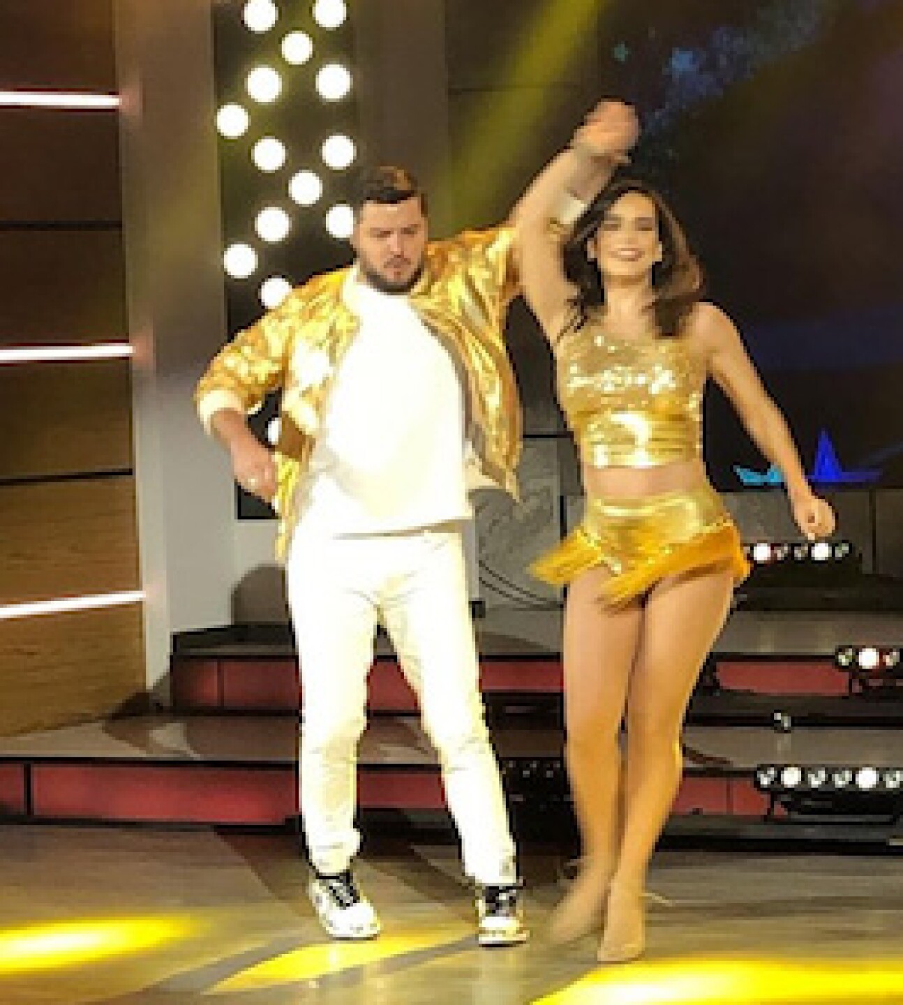 Tania Rincón y Paul Stanley son la pareja más simpática