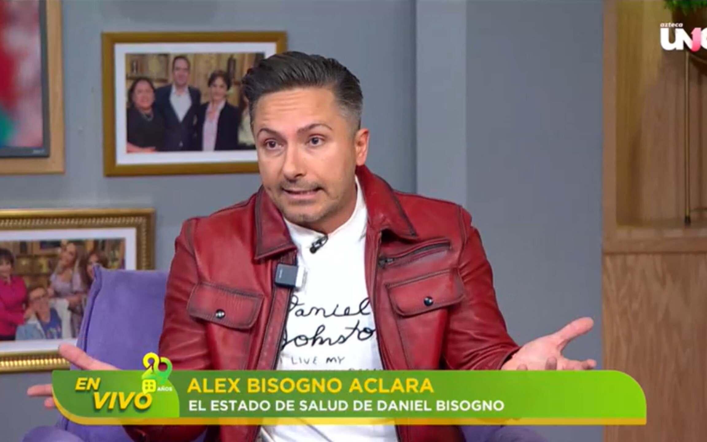 Alex Bisogno habla de la salud de Daniel Bisogno