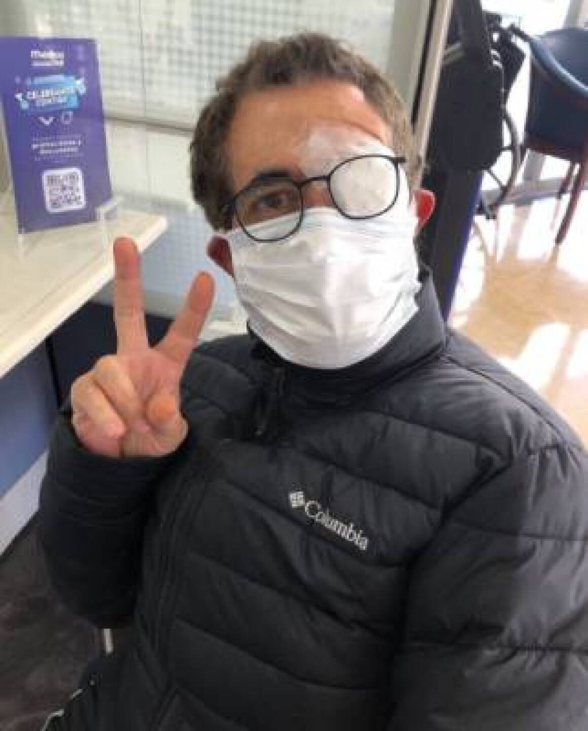 Flaco Ibañez operación ocular