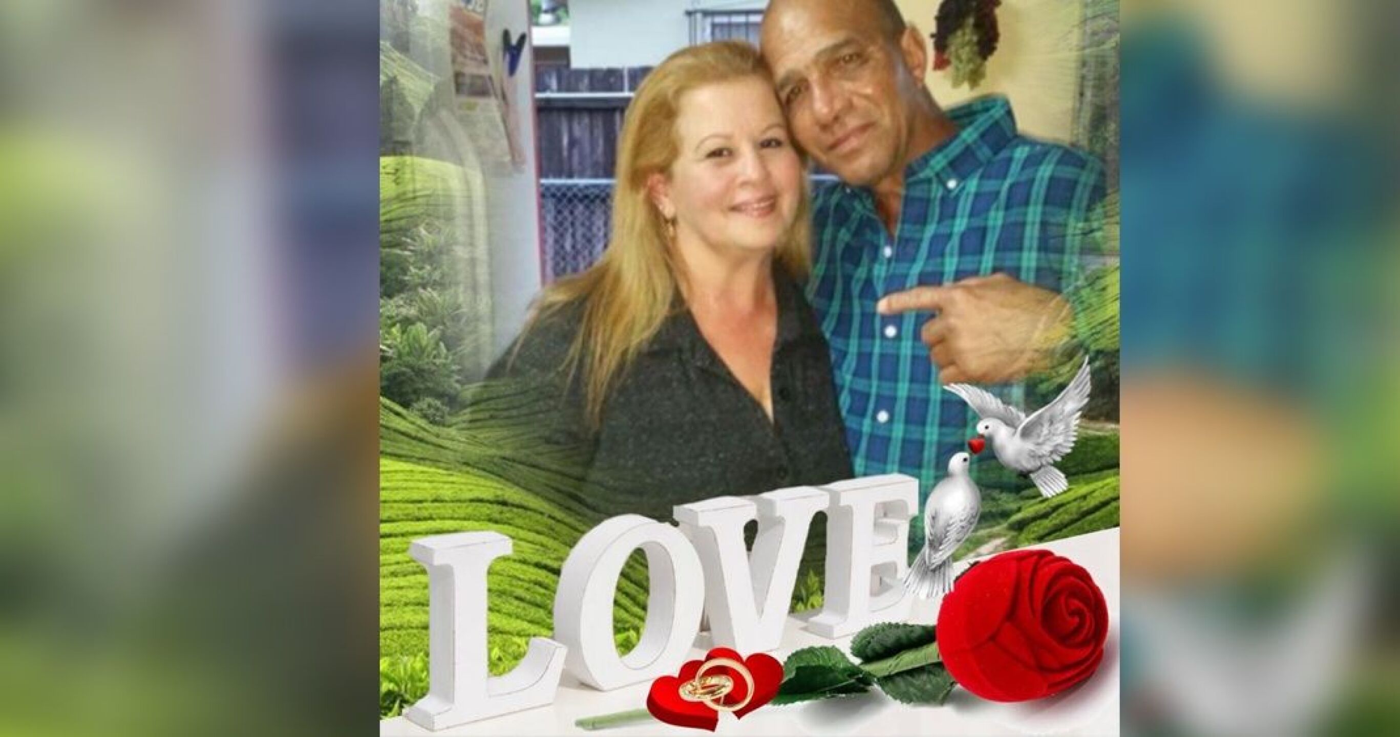 Juan Ricardo y Mercedes.