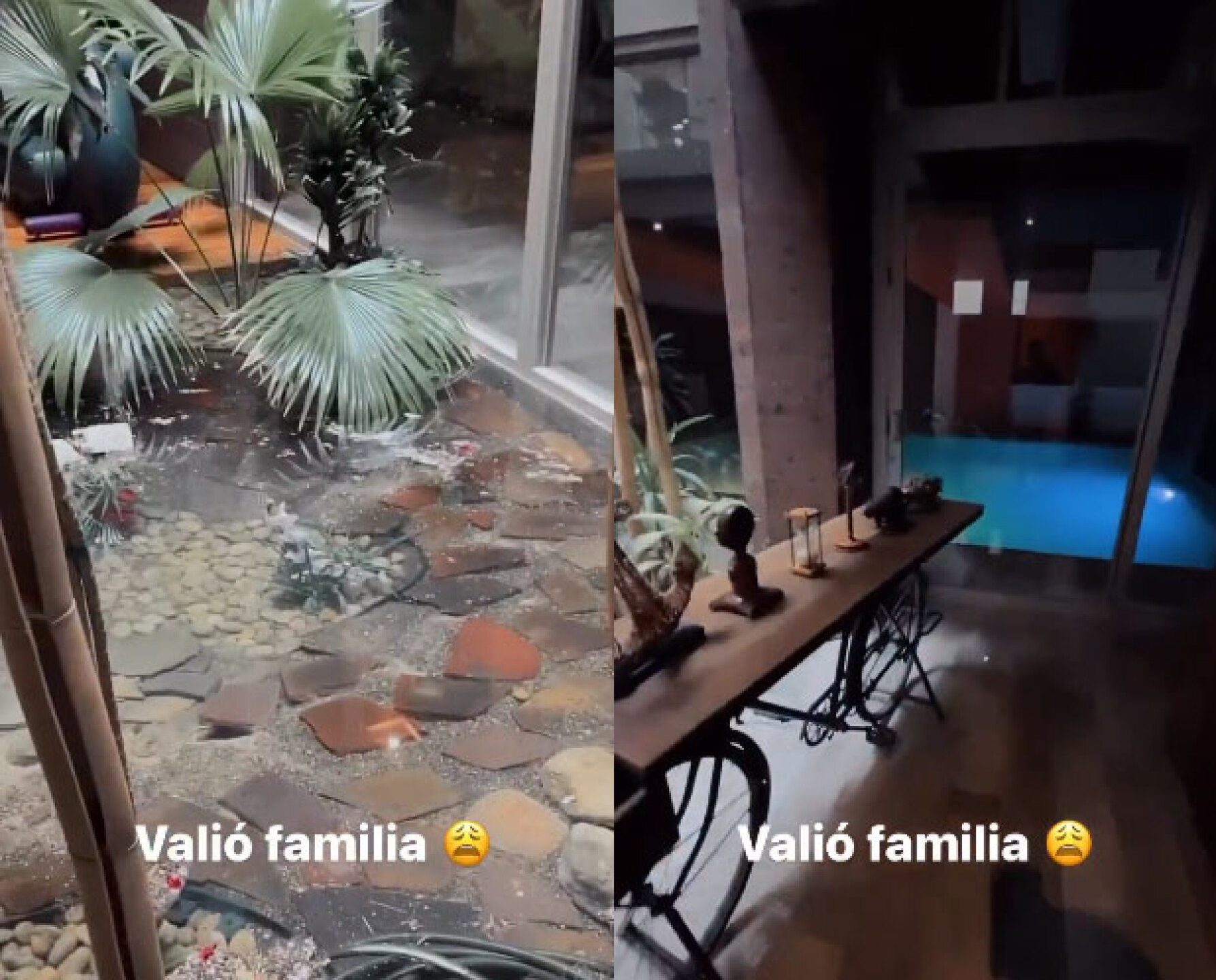Se inunda la casa de Eduin Caz