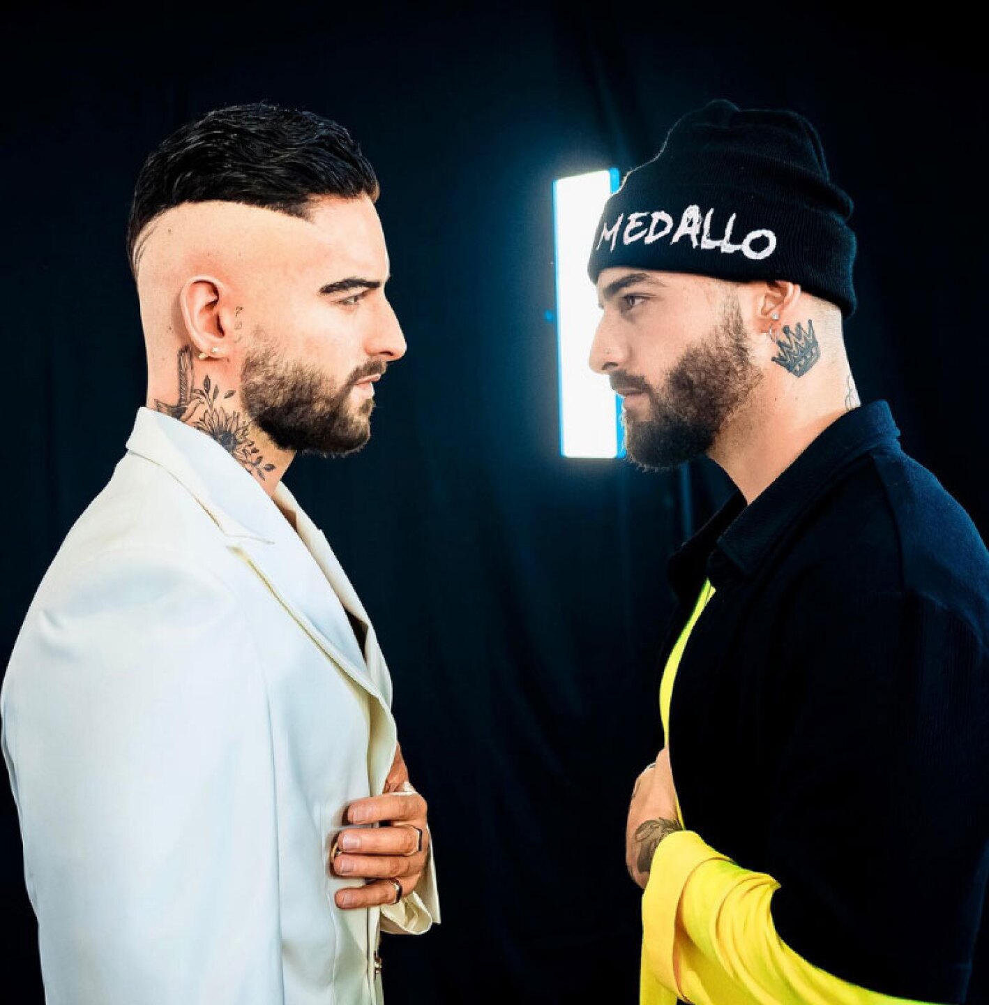 Maluma compartió con todo el mundo su doble de cera