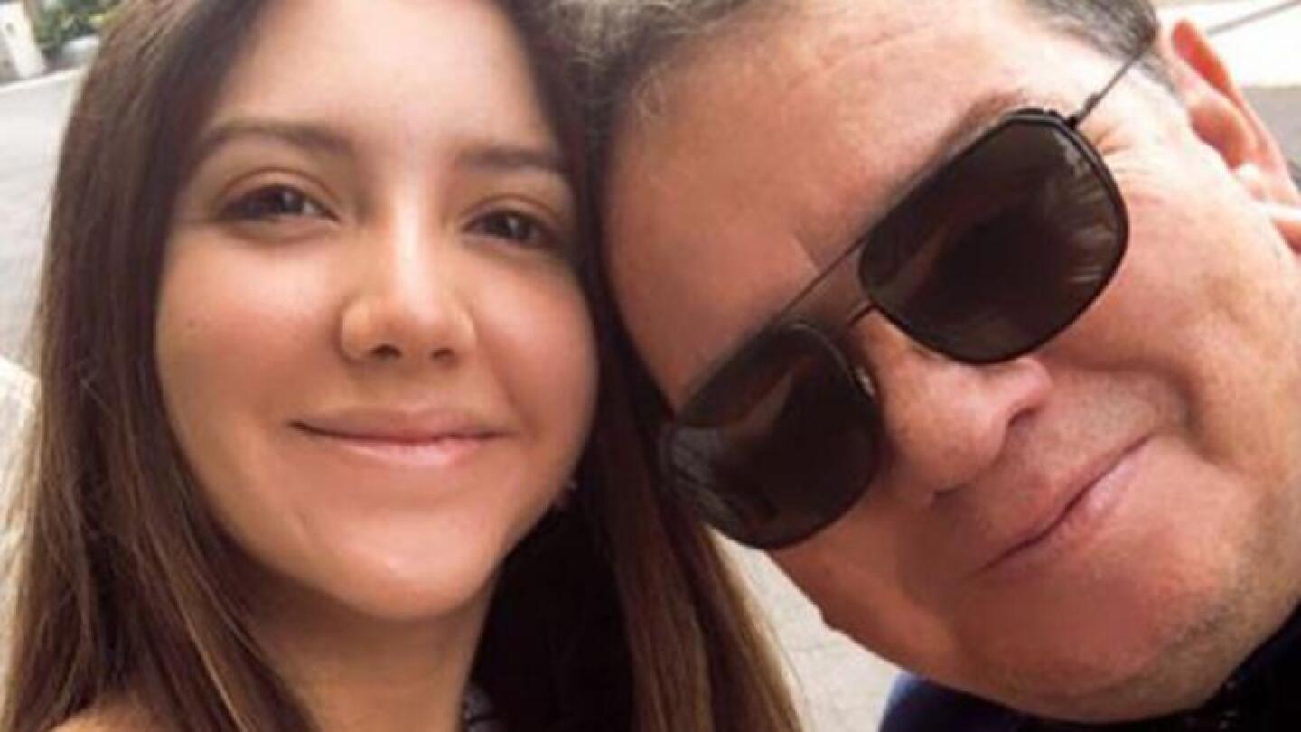 Marisol y su papá.