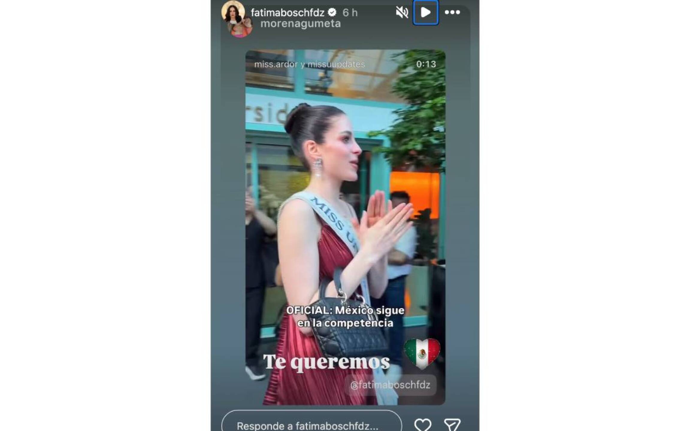 Fátima Bosch, modelo mexicana