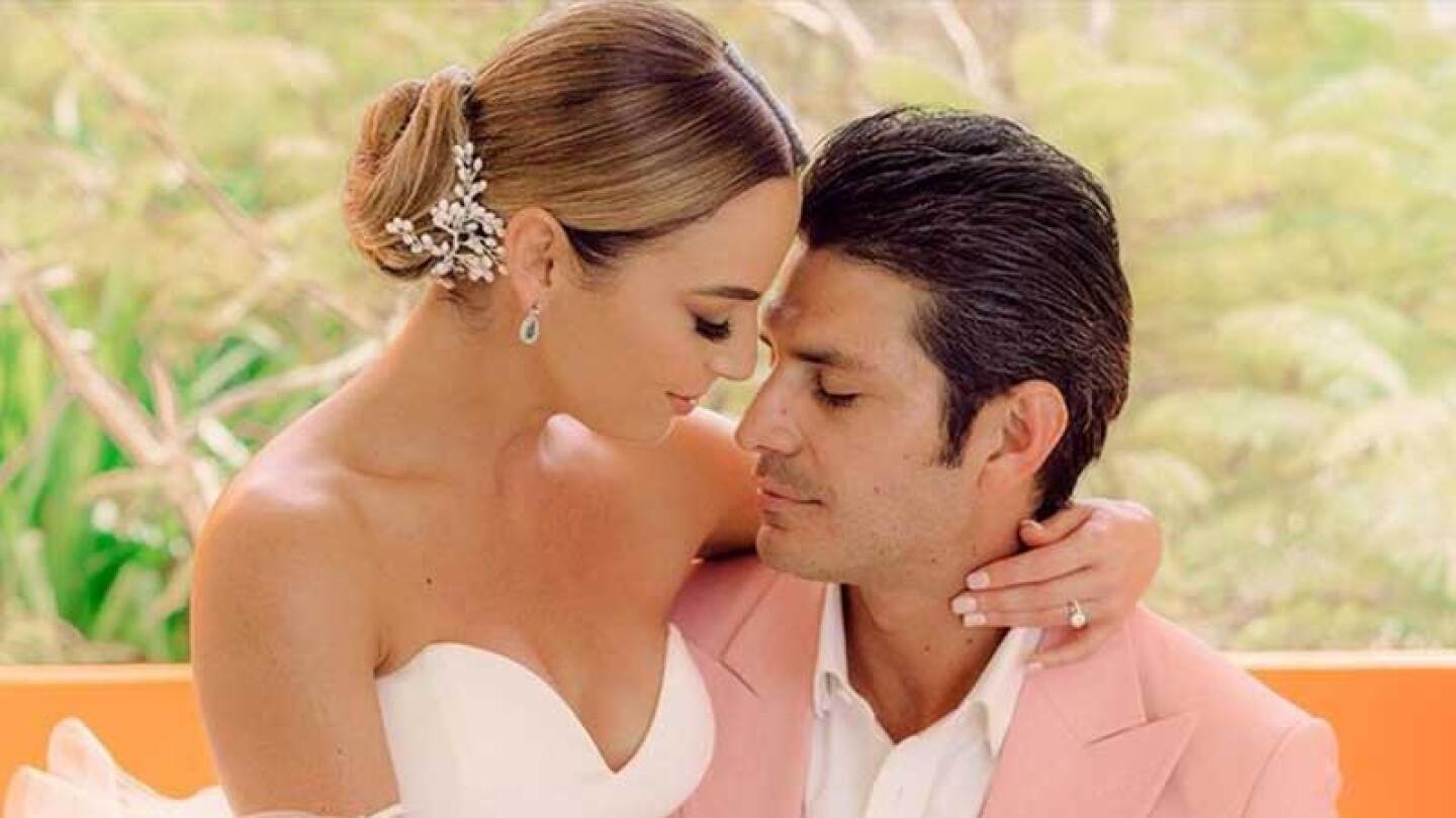 Mariana Torres está muy contenta con su esposo 