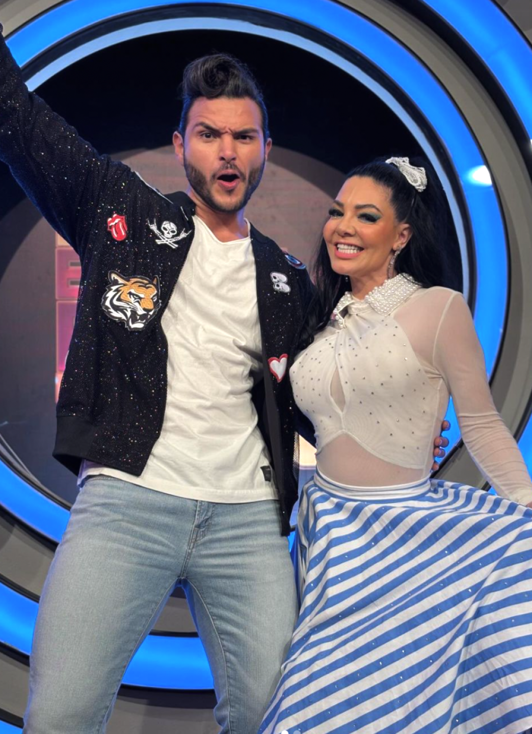 Paola Durante y Rafael Oropeza