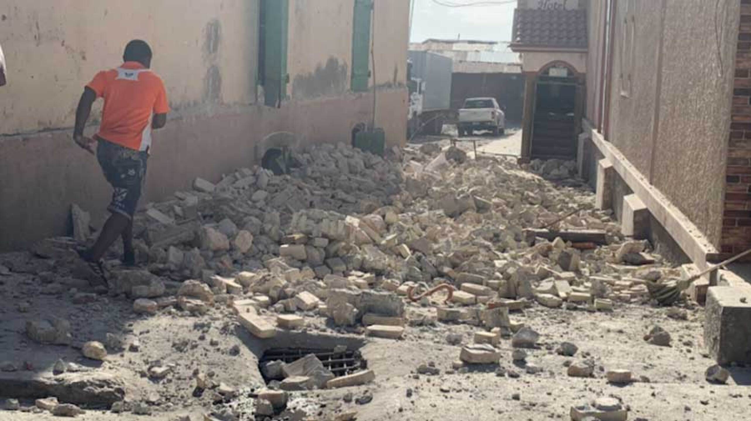 Imágenes del terremoto de 7.2 grados en Haití 2021