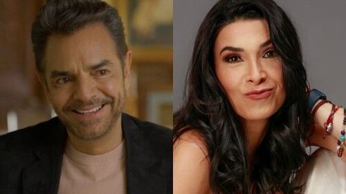 Dalilah Polanco y Eugenio Derbez