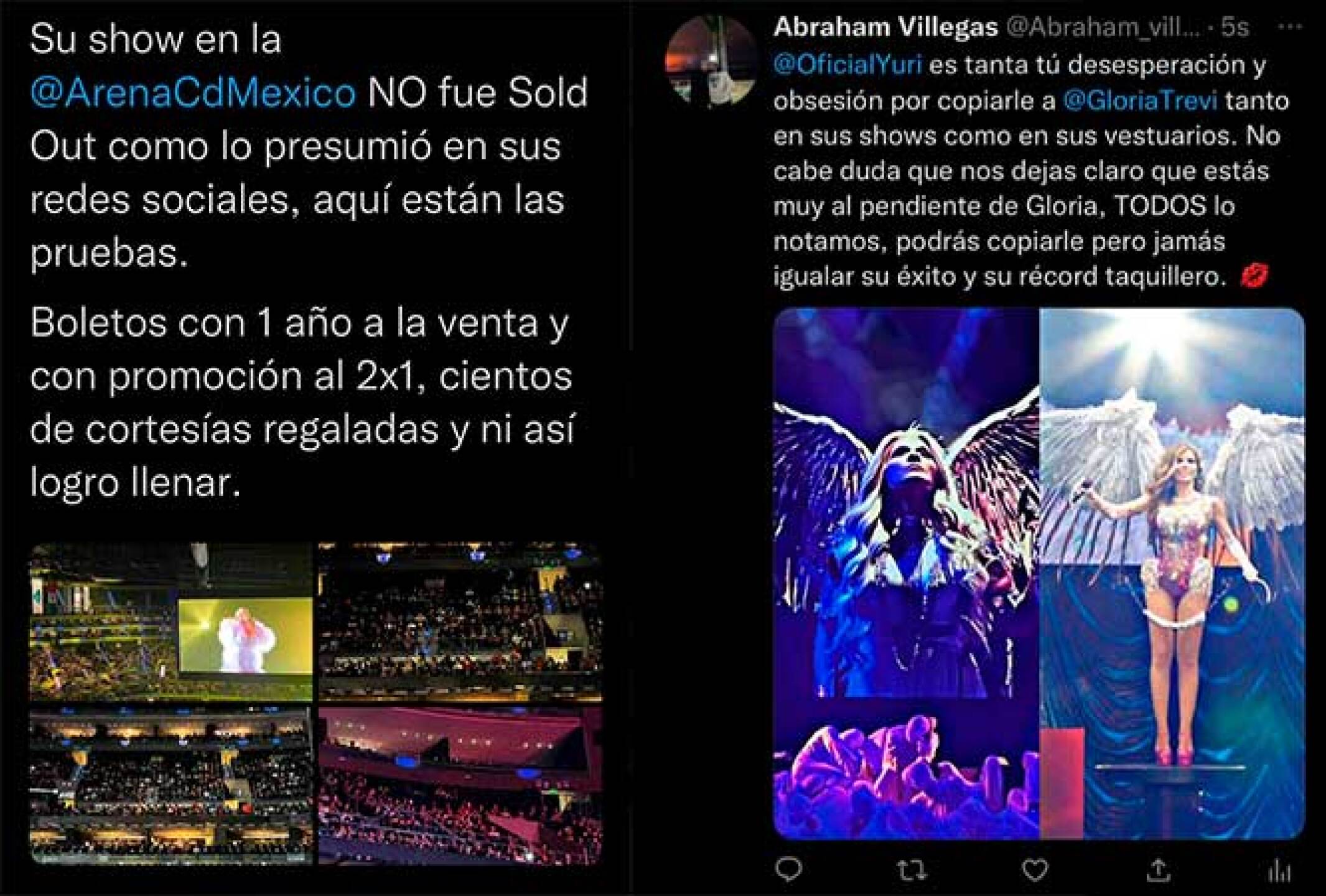 Yuri ha sido comparada con varias artistas