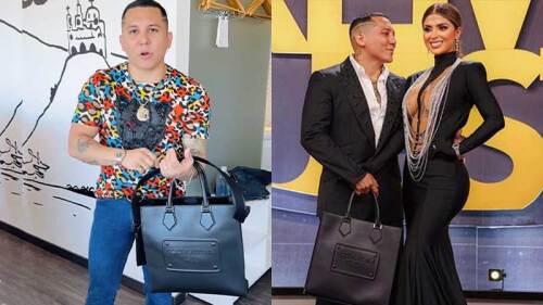 Algunos fans de Edwin Luna se sorprendieron por lo ordenado de su bolsa