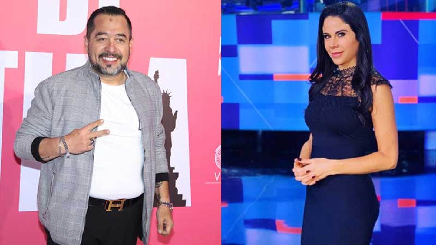 El comediante reveló que tuvo un romance con la periodista