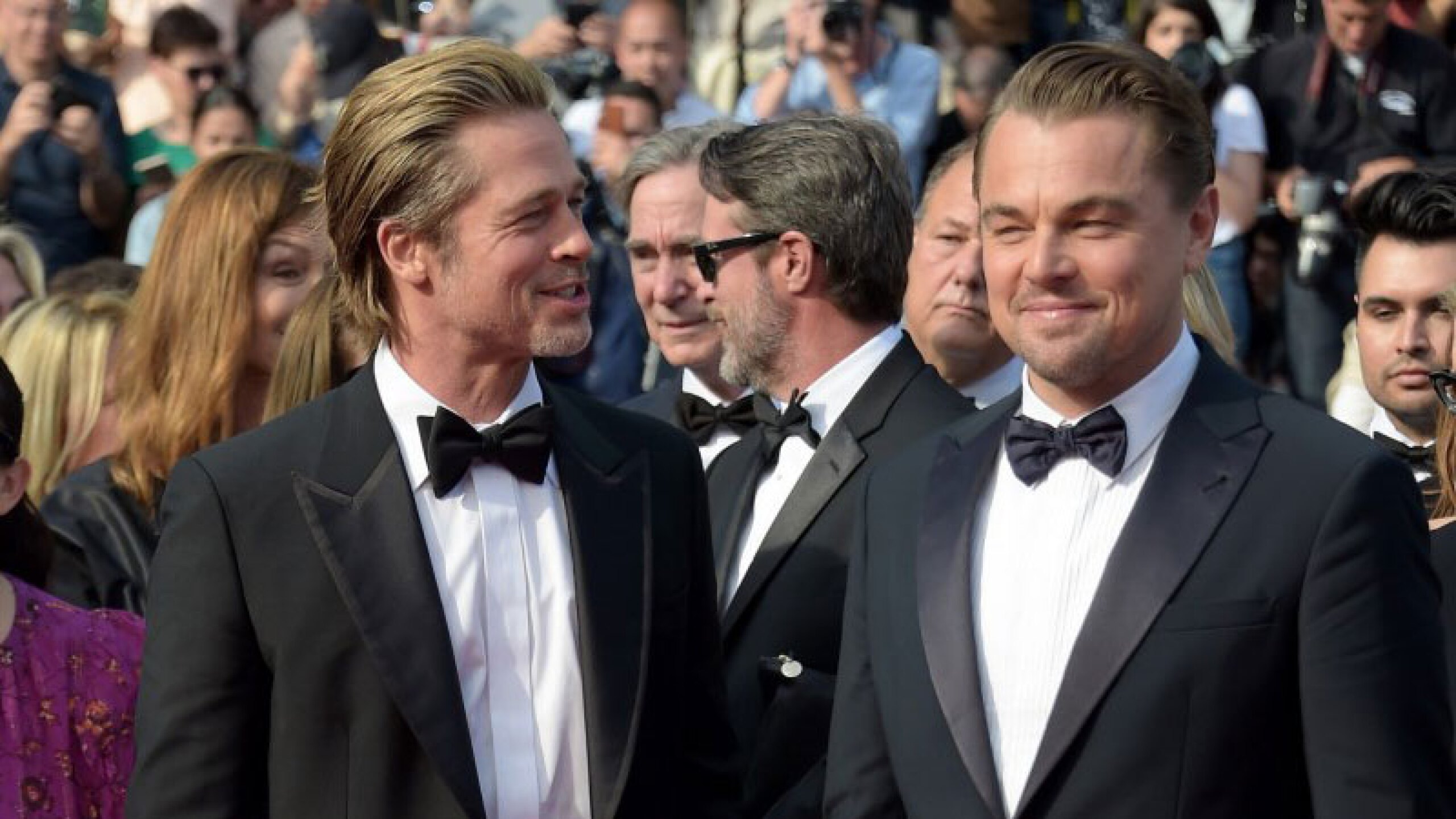 Brad Pitt y Leonardo DiCaprio causan sensación en Canes por esta razón