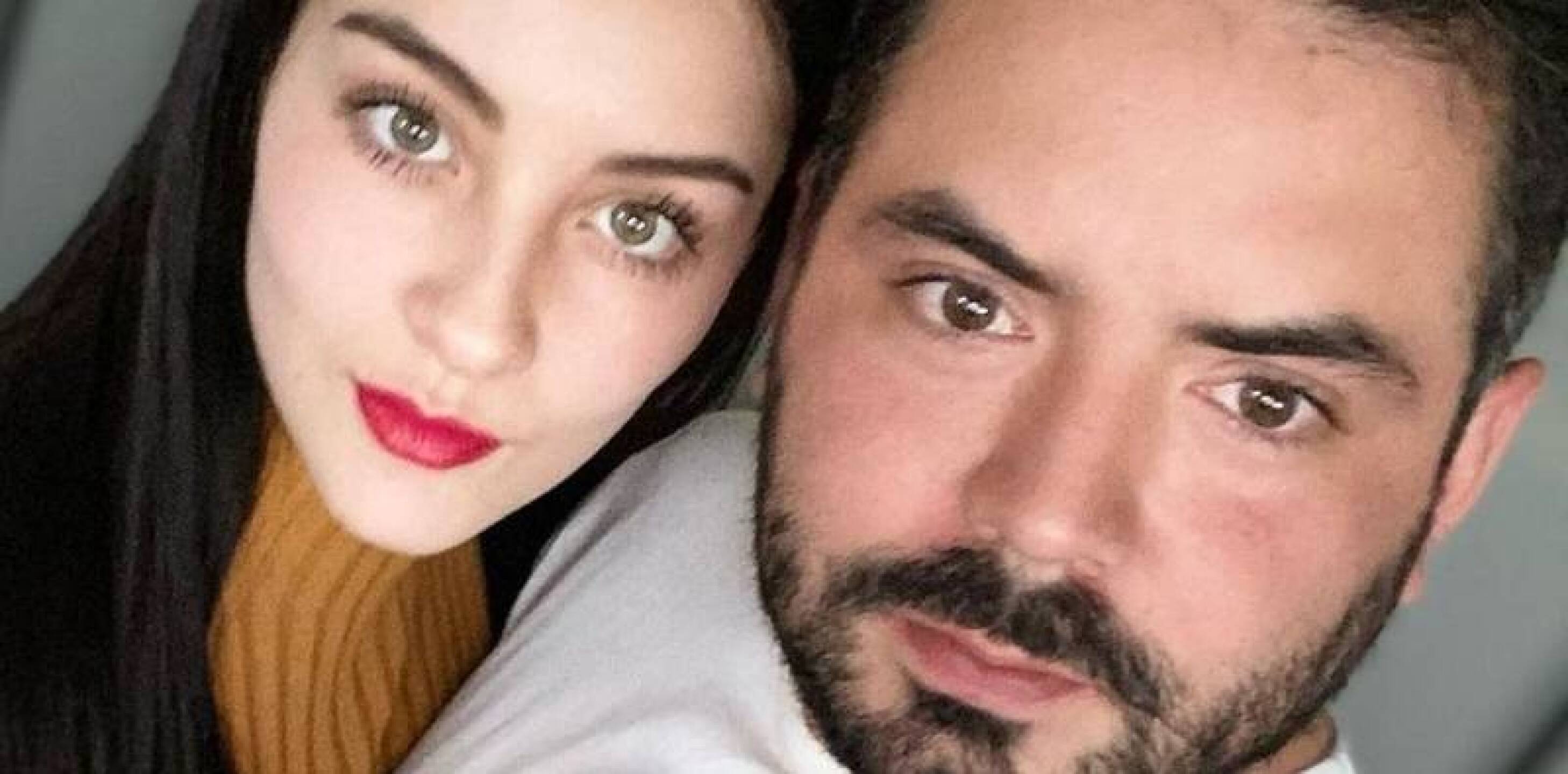 José Eduardo y su novia