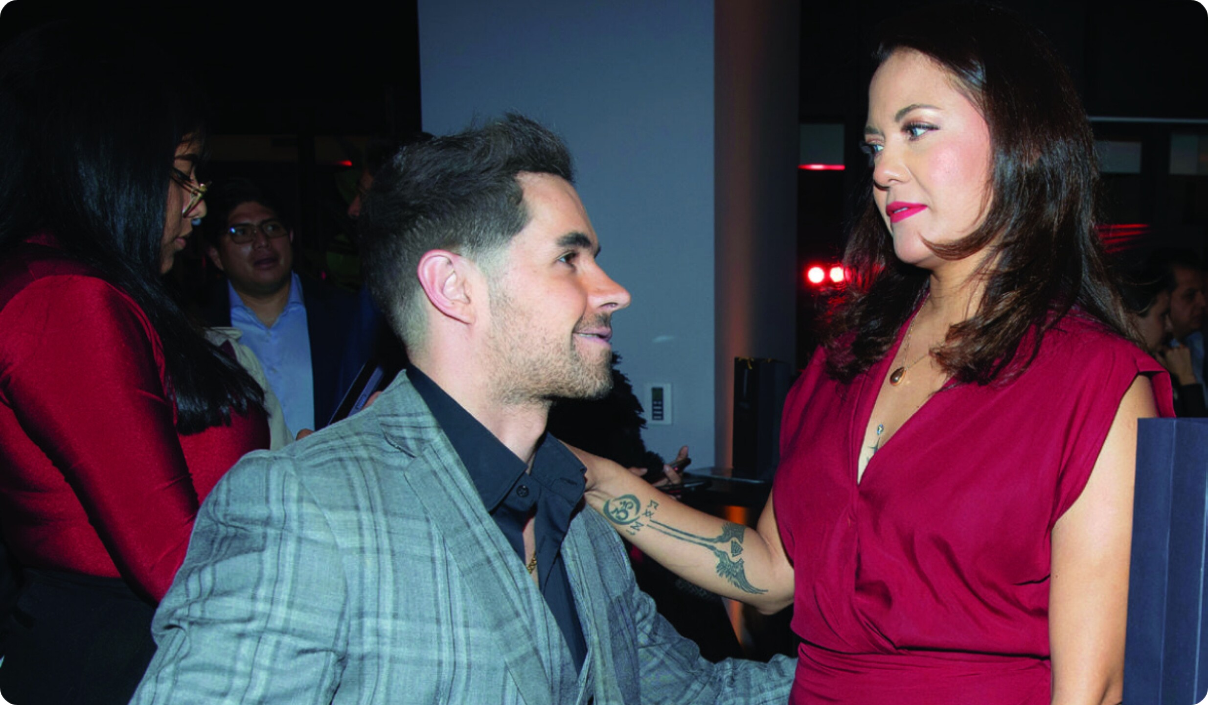 Eleazar Gómez y su nueva novia