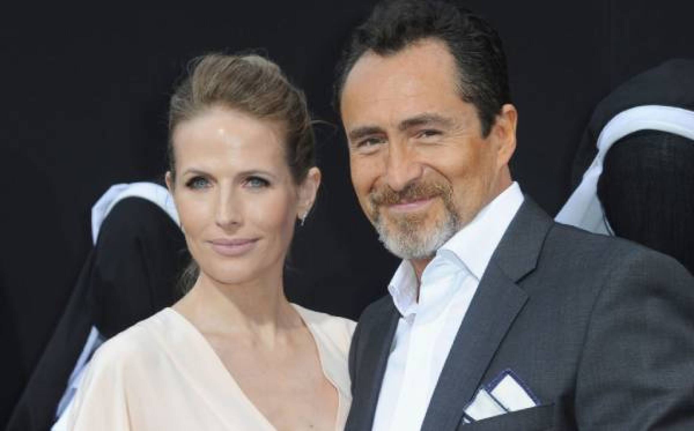 Demián Bichir y su fallecida esposa
