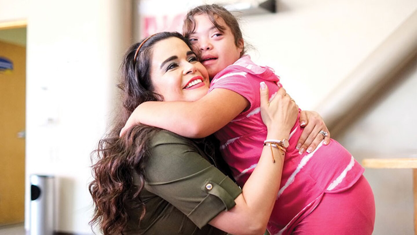 Muñeca con rasgos de Síndrome de Down