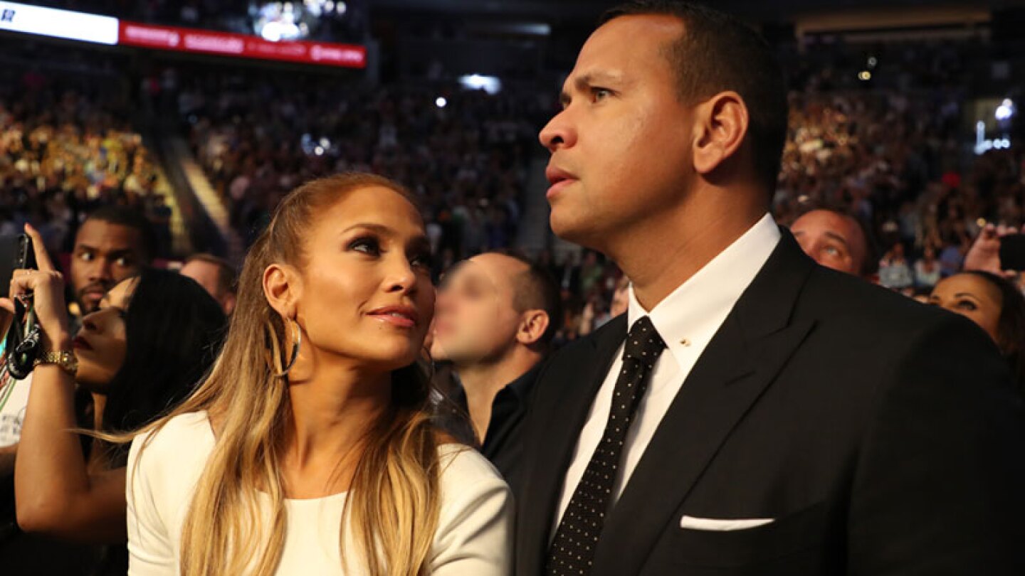 JLo y Alex Rodríguez n