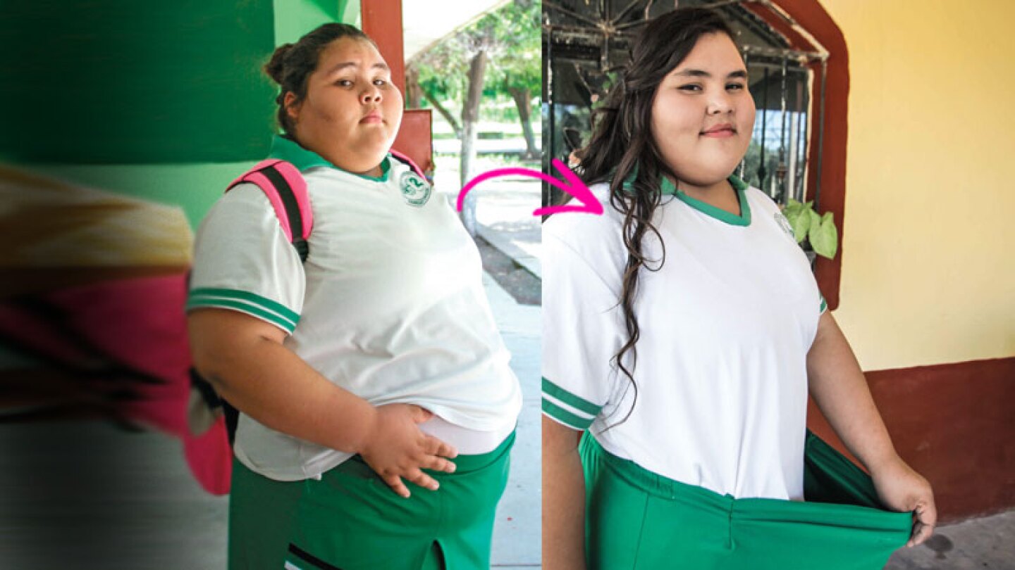 ¡Y ya bajó 70 kilos!