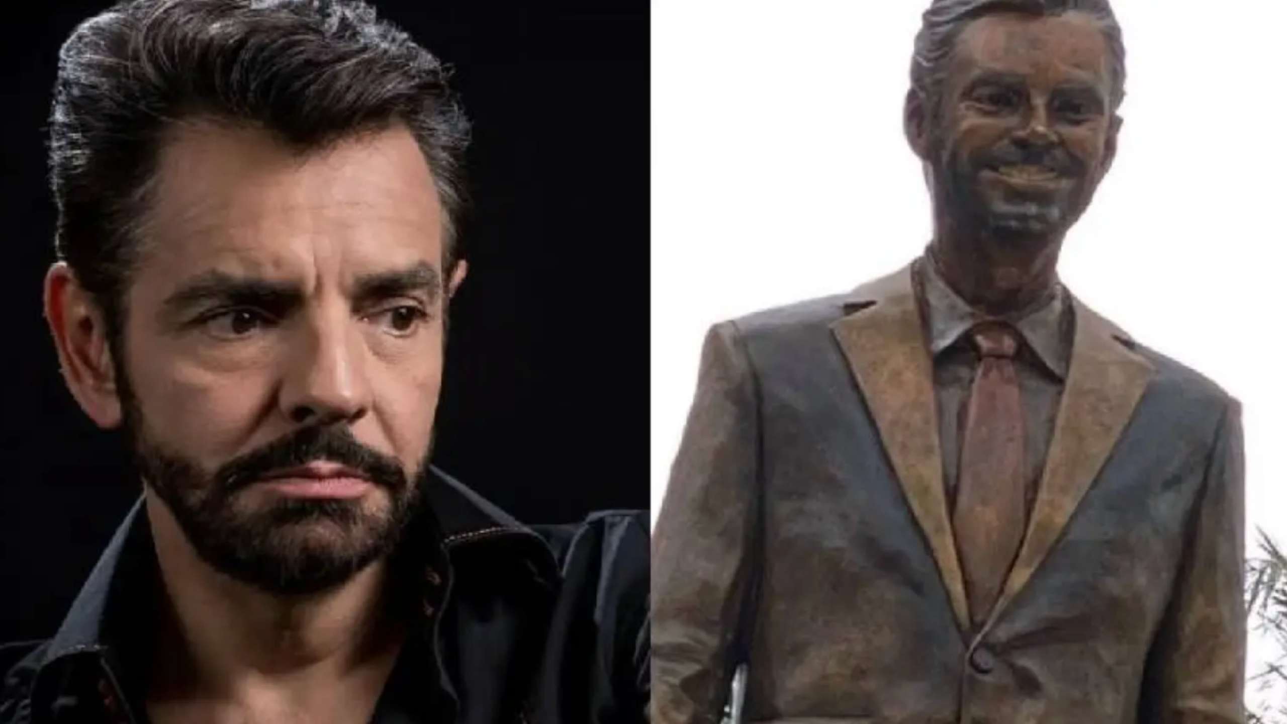 Estatua de Eugenio Derbez en Acapulco