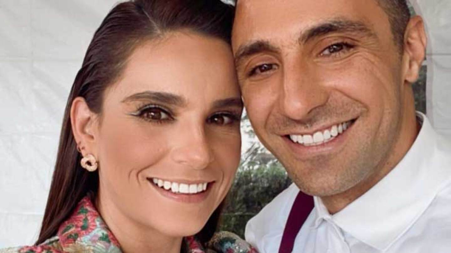Tania Rincón y su esposo celebran su décimo aniversario