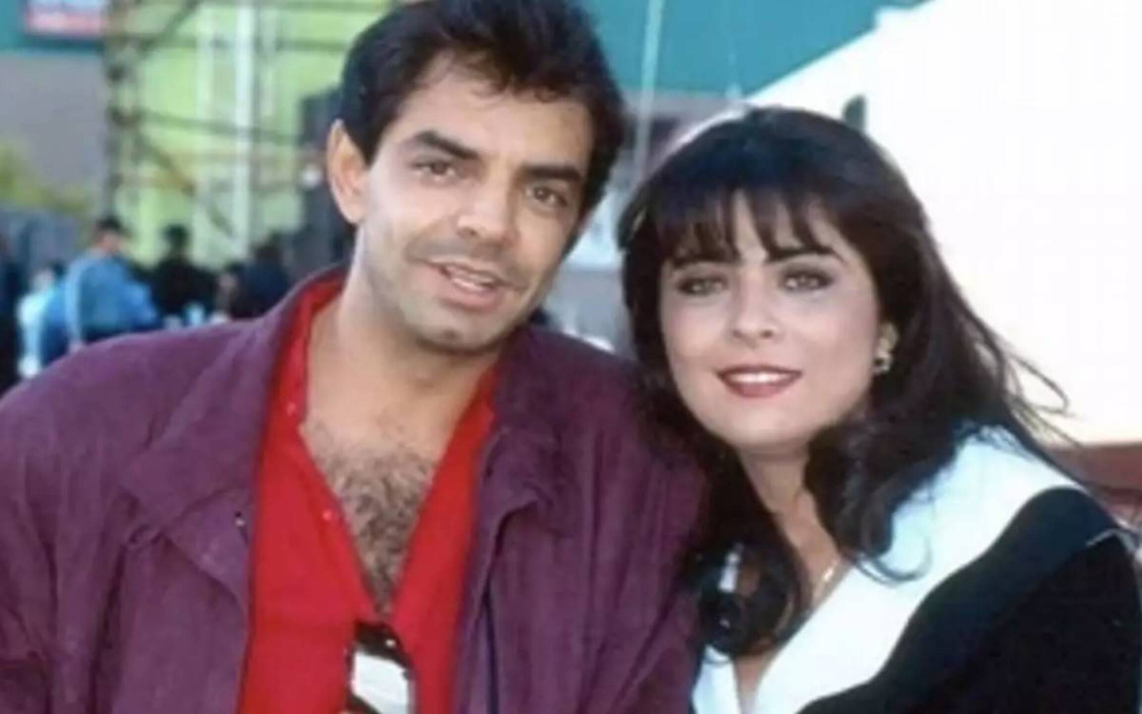 Eugenio Derbez y Victoria Ruffo mantuvieron una relación amorosa a finales de los ochentas y mediados de los noventas.