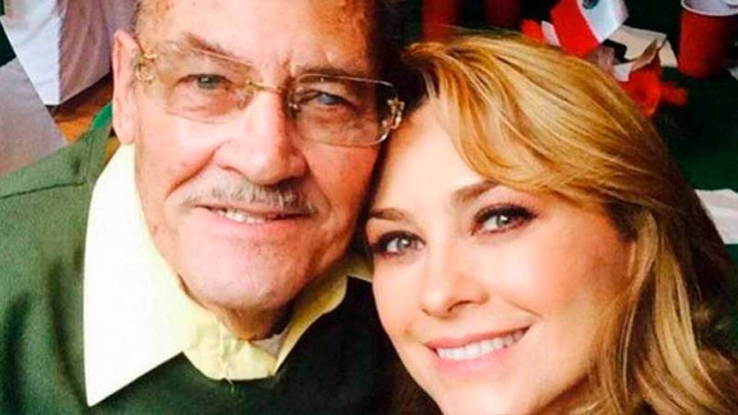 Aracely Arámbula recuerda a su papá a casi de 2 meses de su partida