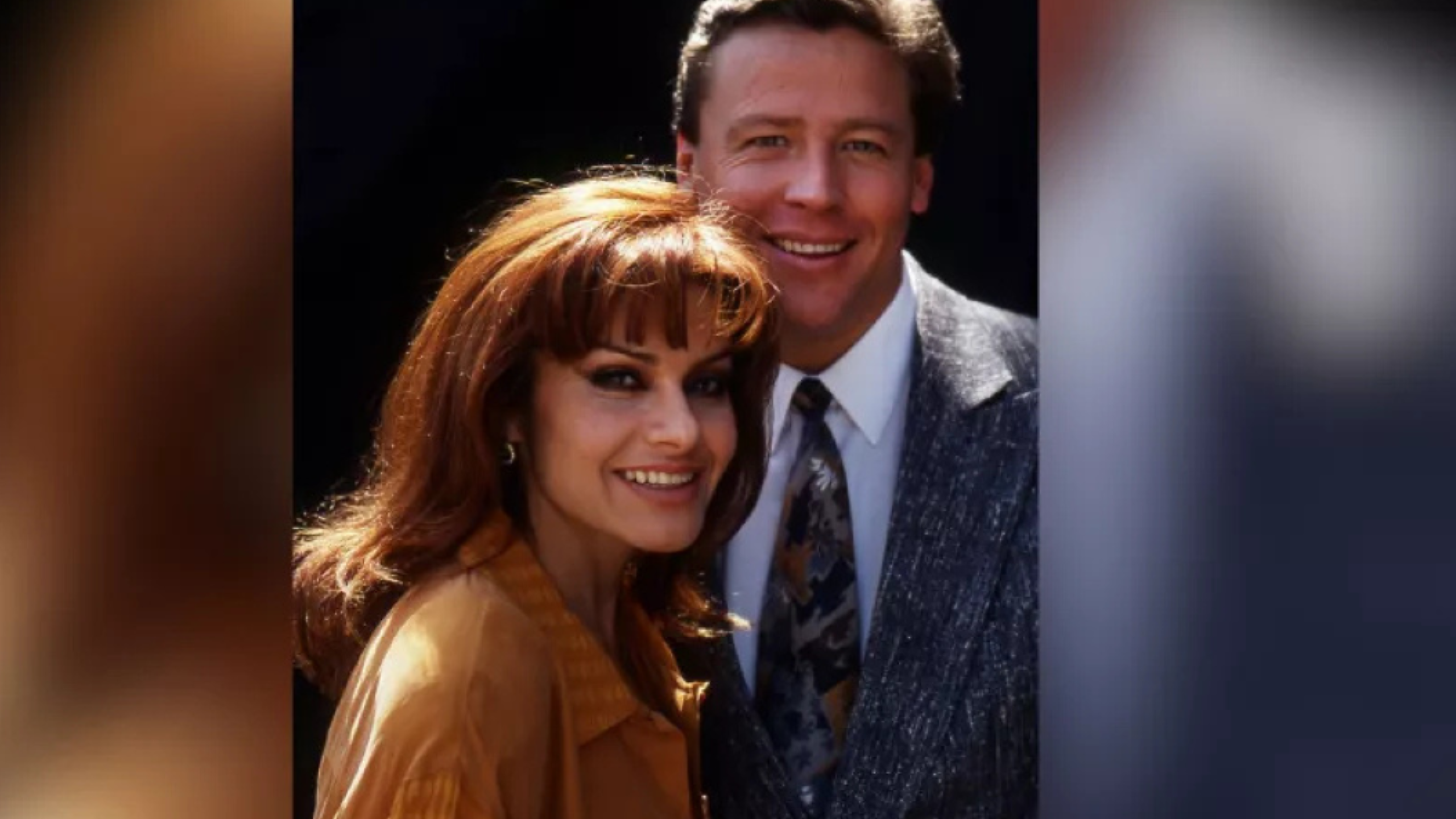 Alfredo Adame con María Sorte