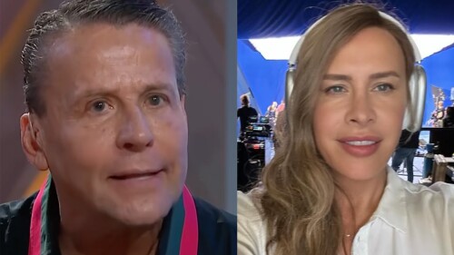 Alfredo Adame y Karla Sofía Gascón