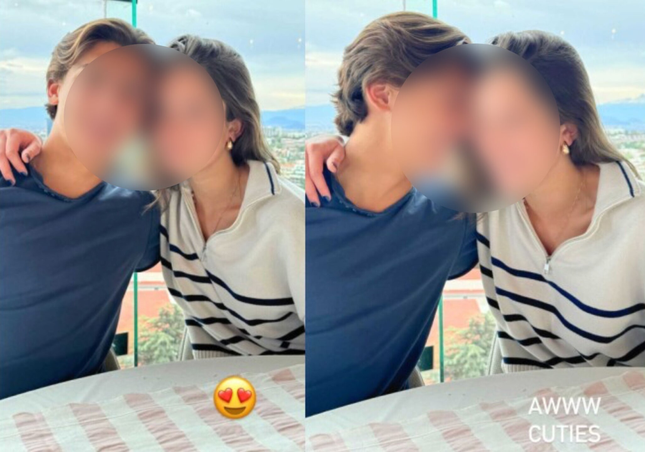 Hija de Geraldine Bazán y su novio