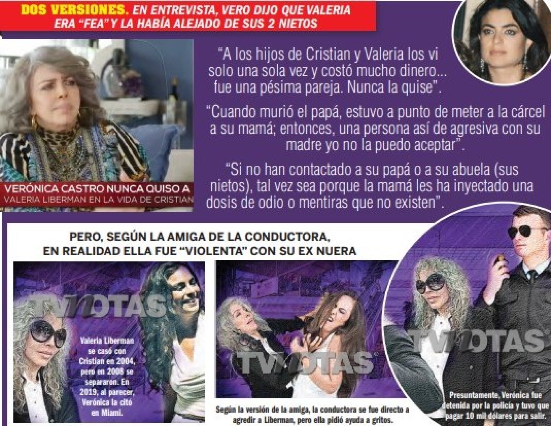 Salud mental de Verónica Castro toca fondo y su familia le da la espalda: “Piensa que le quieren robar