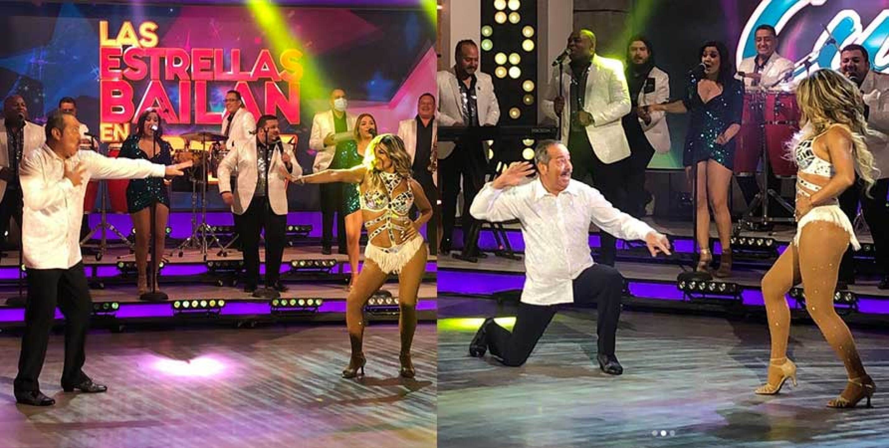 Aleida Núñez y 'El Capi Albores' bailaron con música en vivo