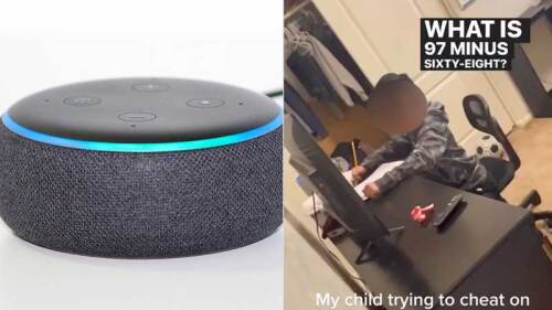 Niño se hace viral por pedirle a Alexa que resuelva su tarea