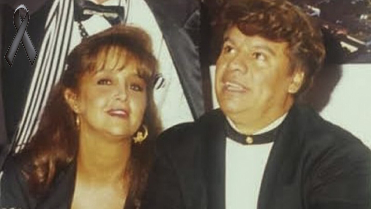 Gloria y Juan Gabriel.