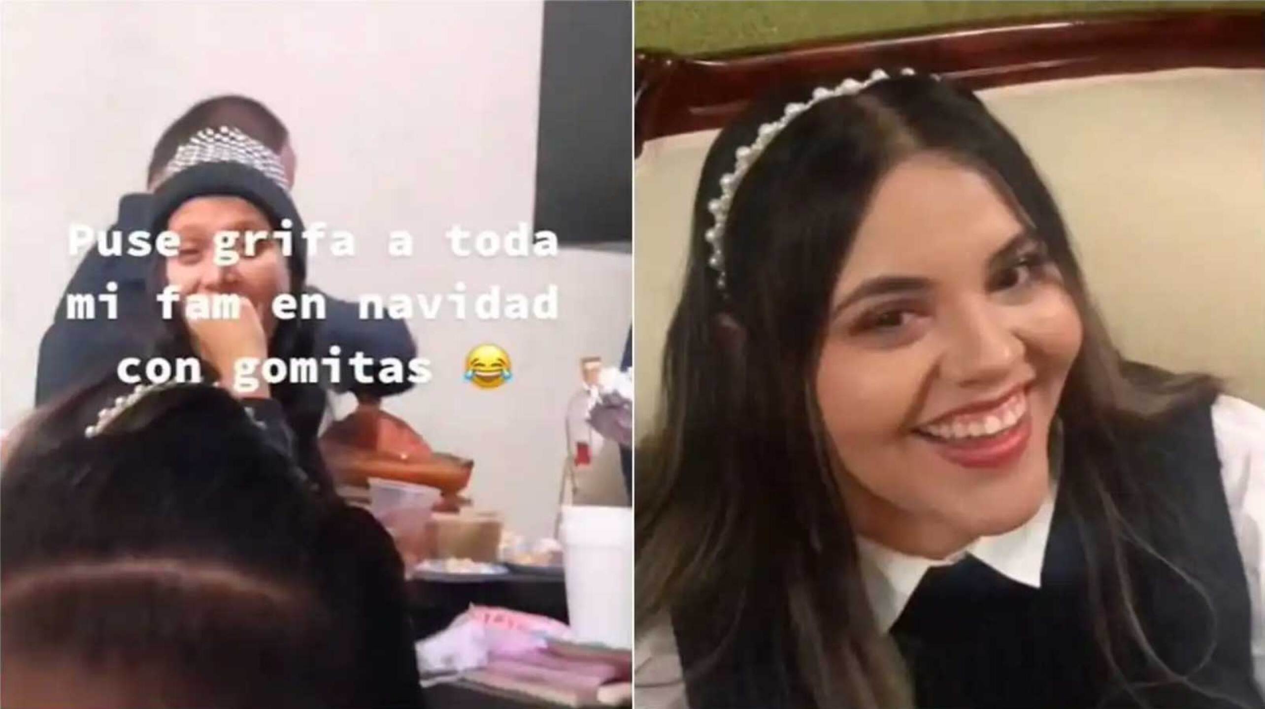 Joven le da gomitas con cannabis a su familia