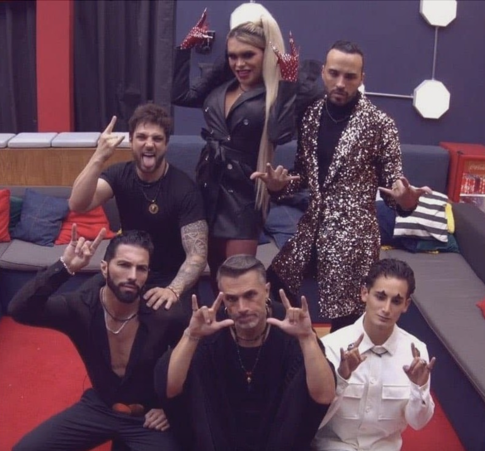 Team infierno juntos en La casa de los famosos México