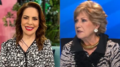 Ana María Alvarado y Maxine Woodside