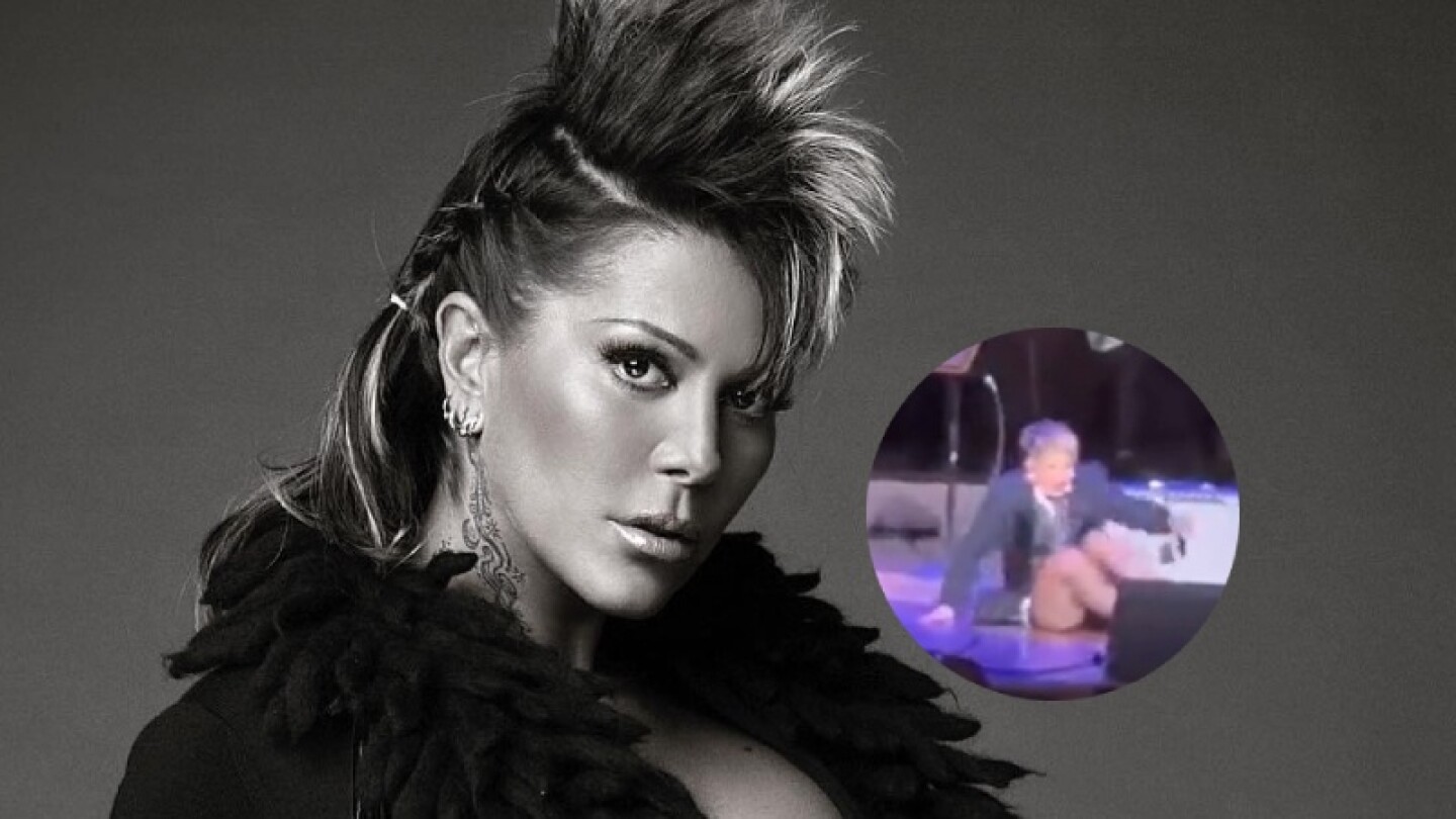 Alejandra Guzmán habla de su accidente en el concierto