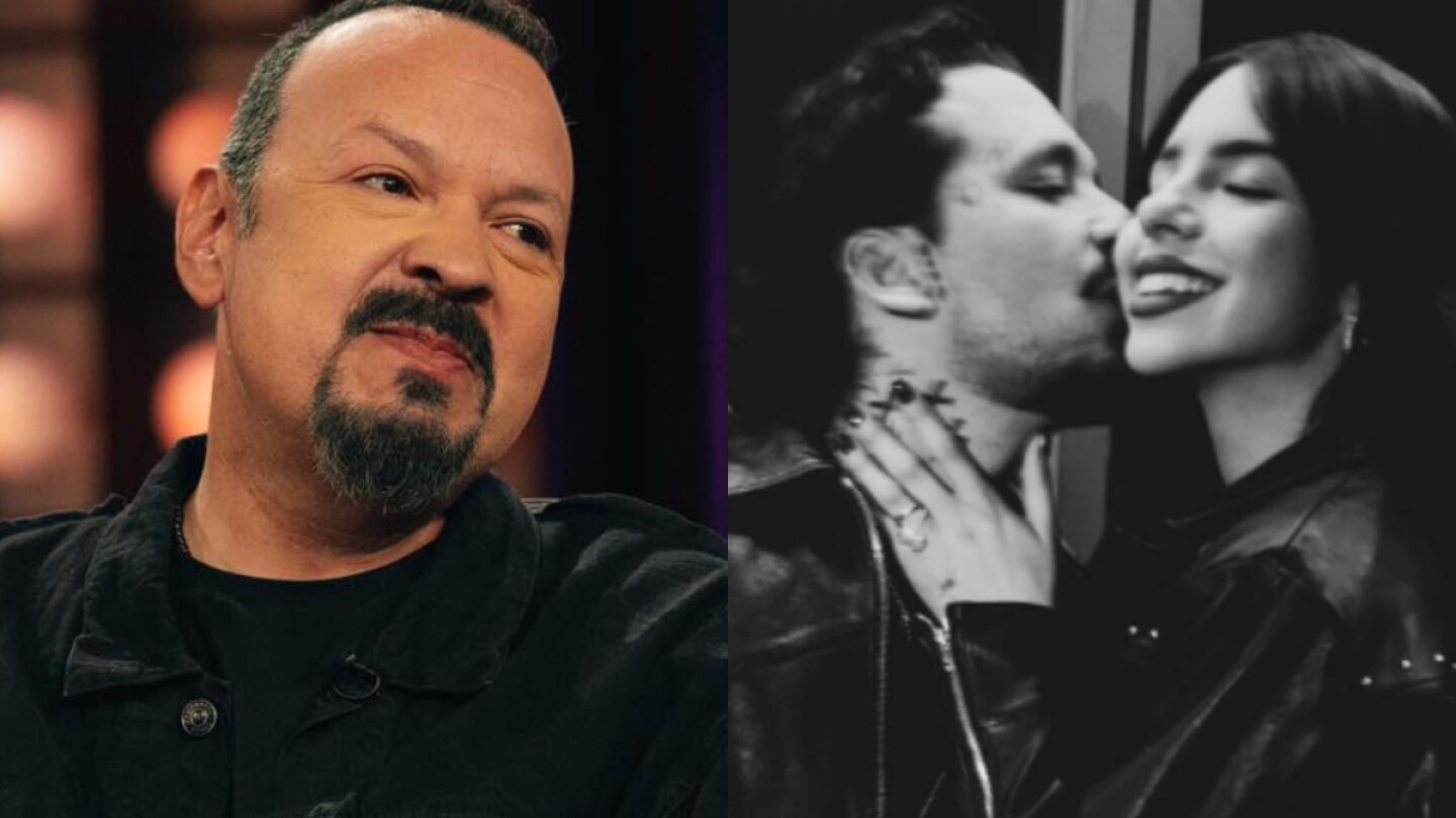 Pepe Aguilar, Christian Nodal y Ángela Aguilar