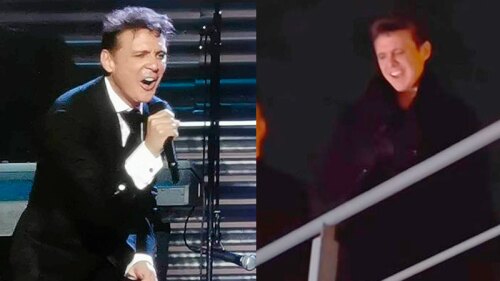 Luis Miguel saluda a tus fanáticos
