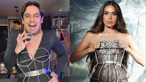 Ricardo Peralta a Galilea Montijo