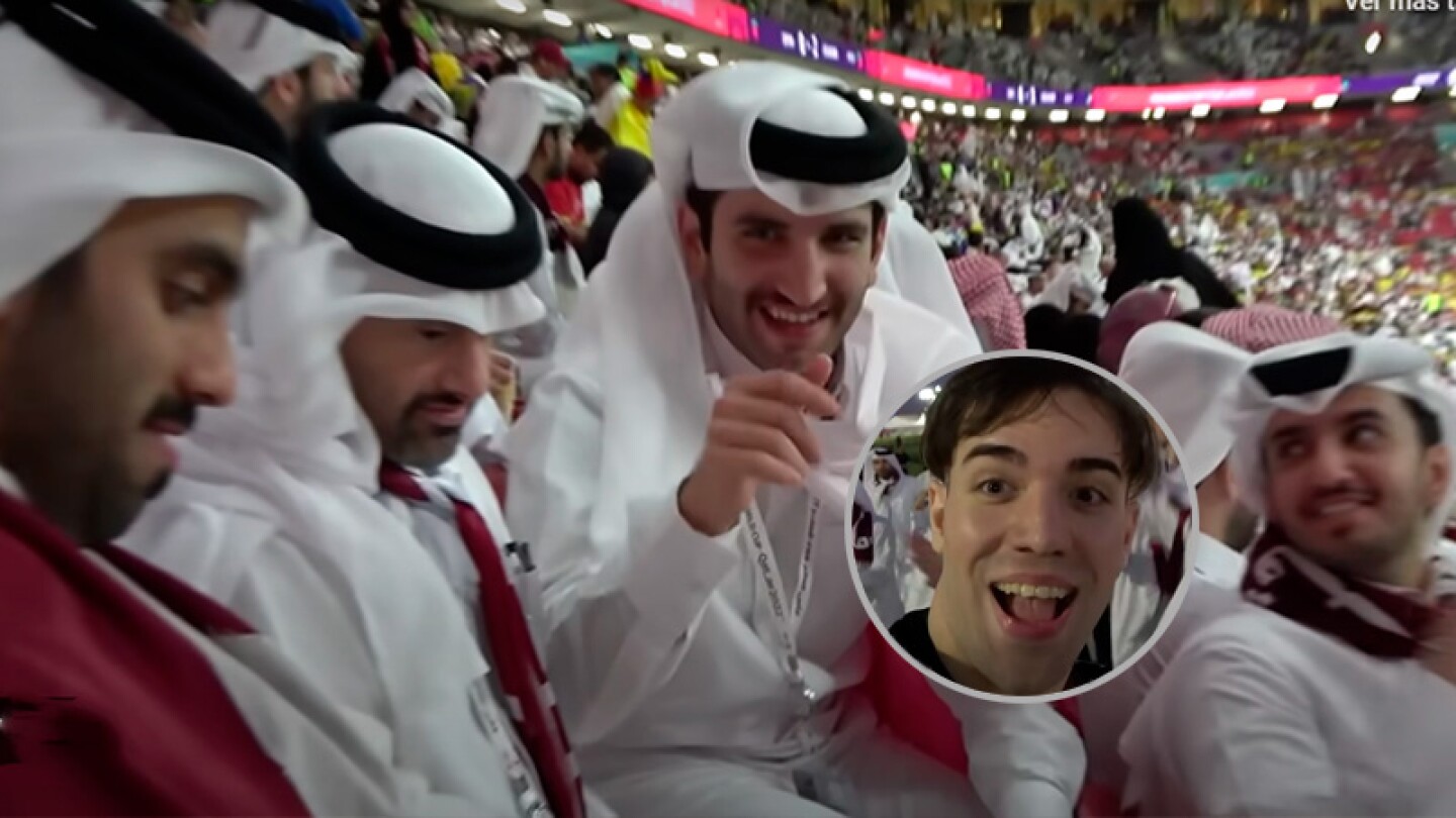 Qatar 2022: Aficionado se queda en la mansión de un jeque y le paga con una caja de dulces