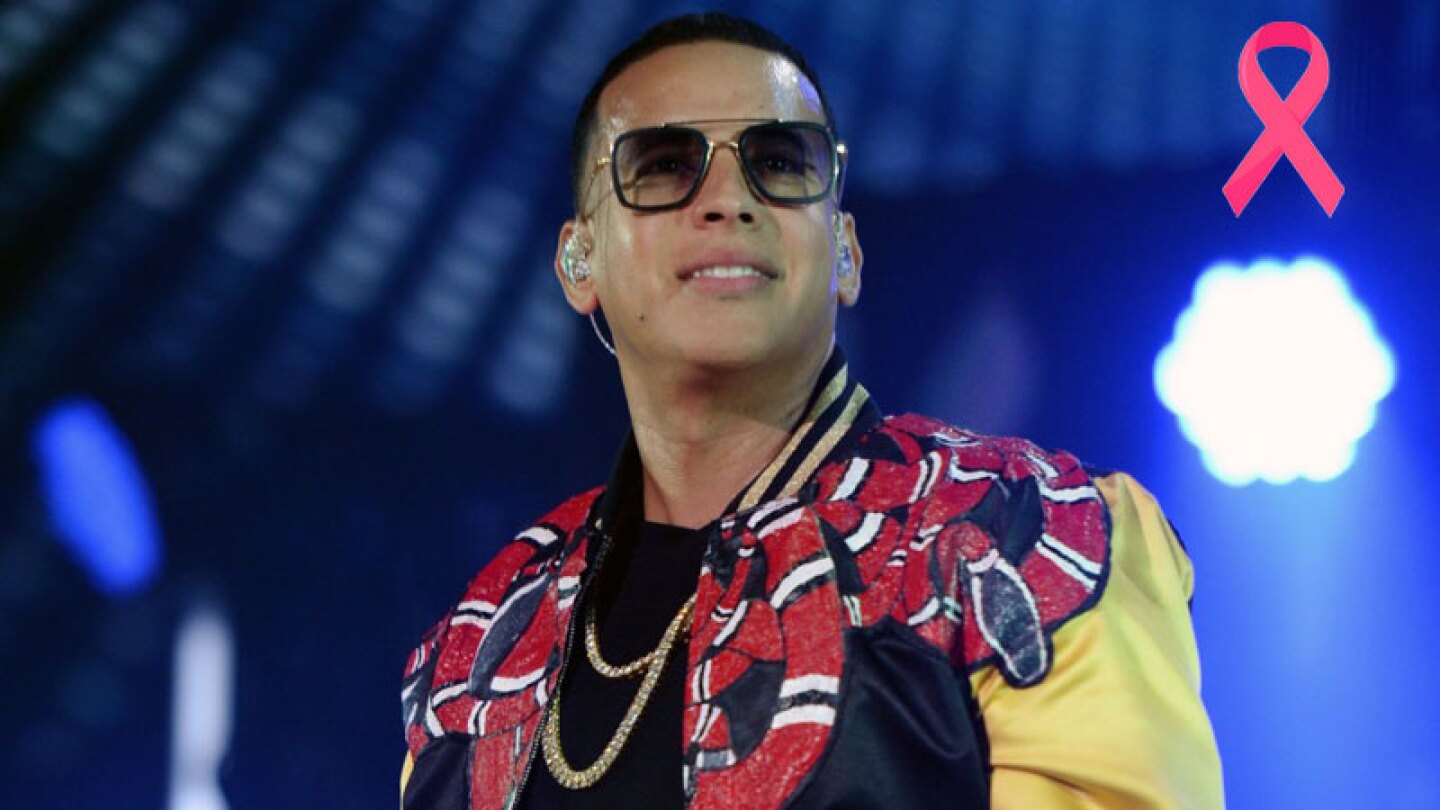 Daddy Yankee mostró su apoyo a las mujeres que luchan contra el cáncer de mama.