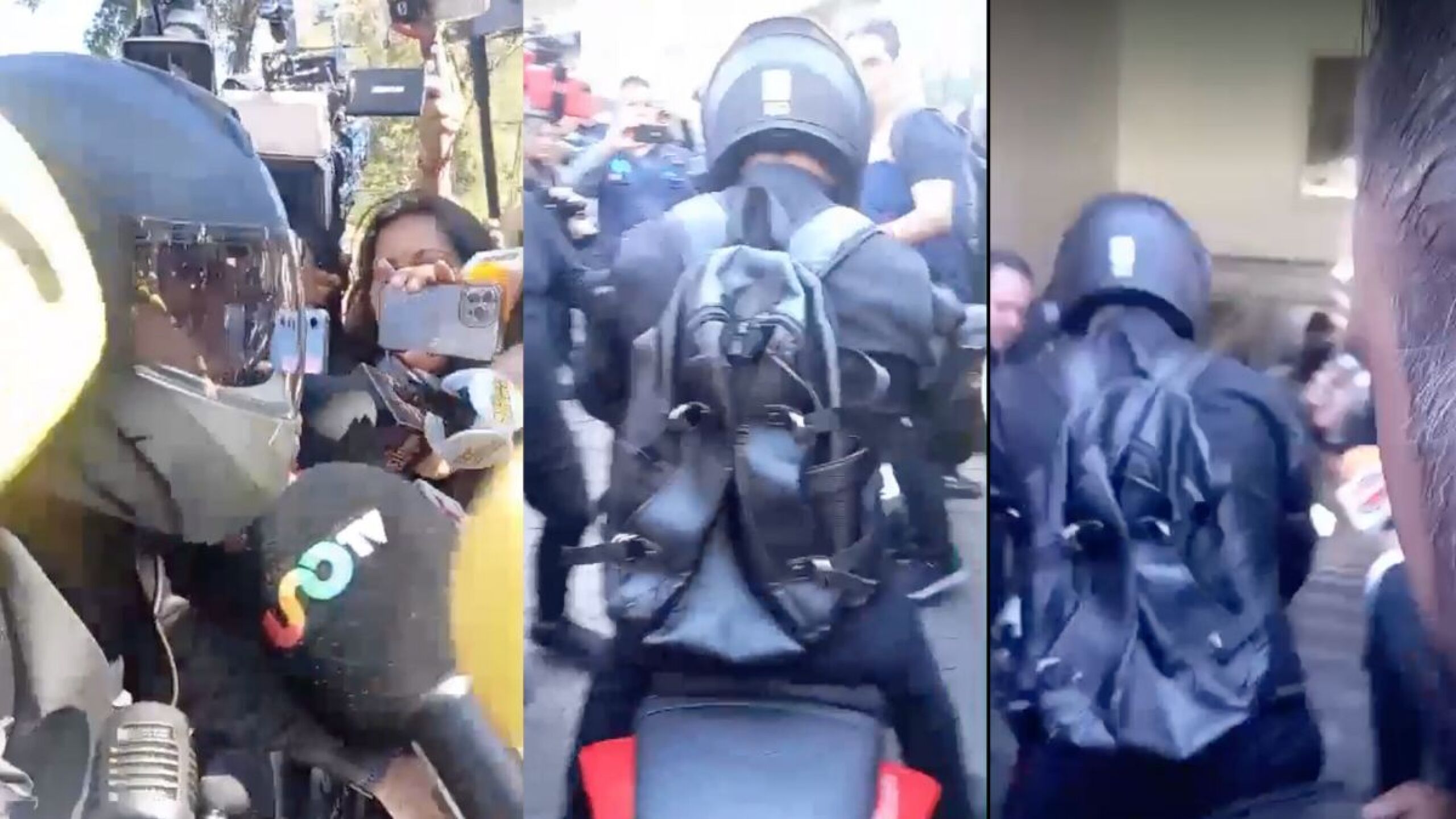 Luis Enrique Guzmán protagoniza un tenso enfrentamiento con la prensa a su llegada