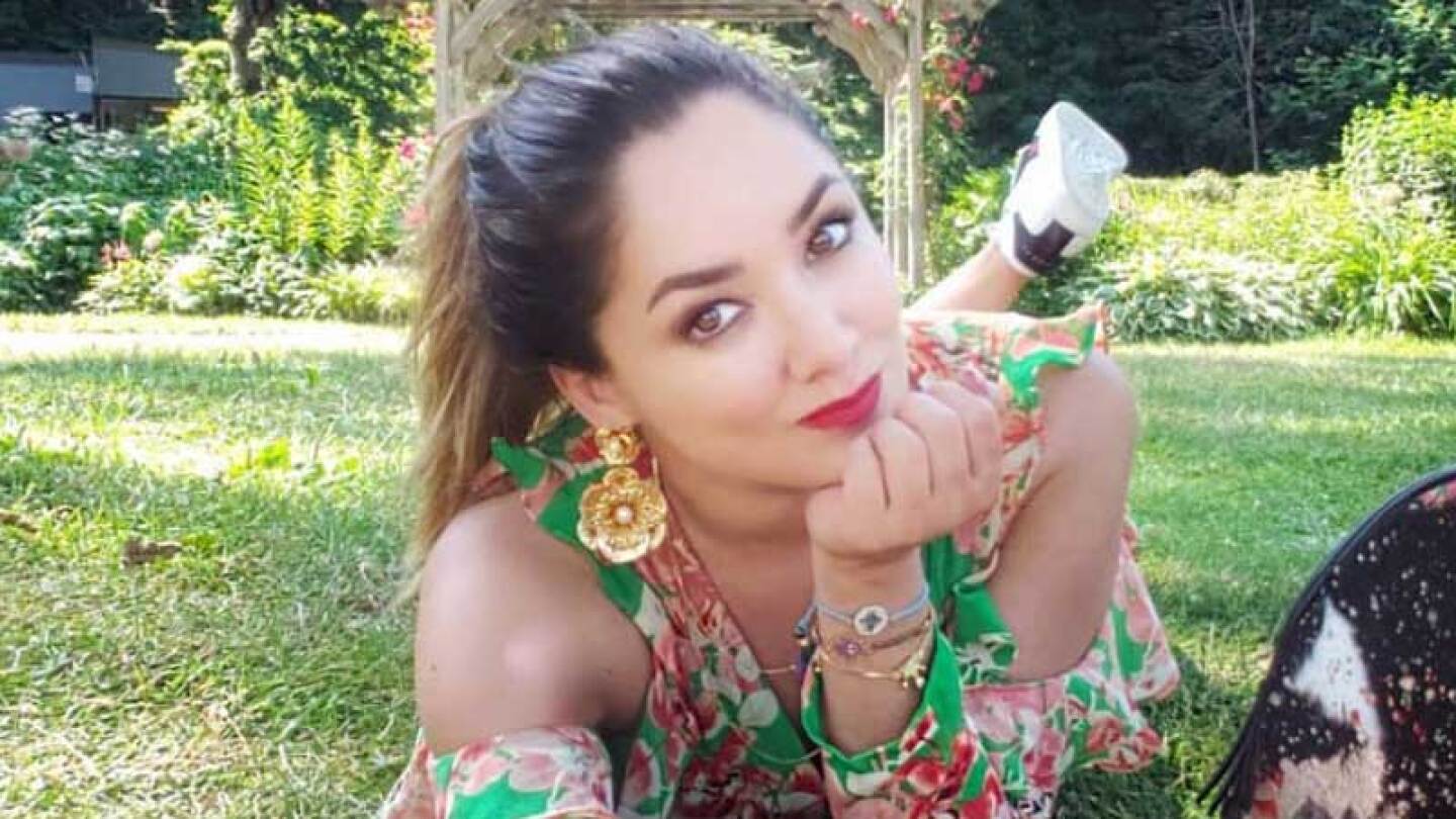 La guapa actriz causó alboroto en redes sociales.